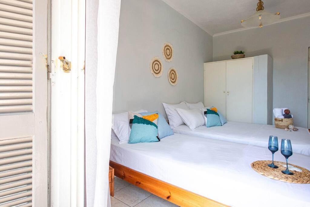 Blue Maraci 2 - Sea View, Kitchen, Beach Access Apartman Himara Kültér fotó