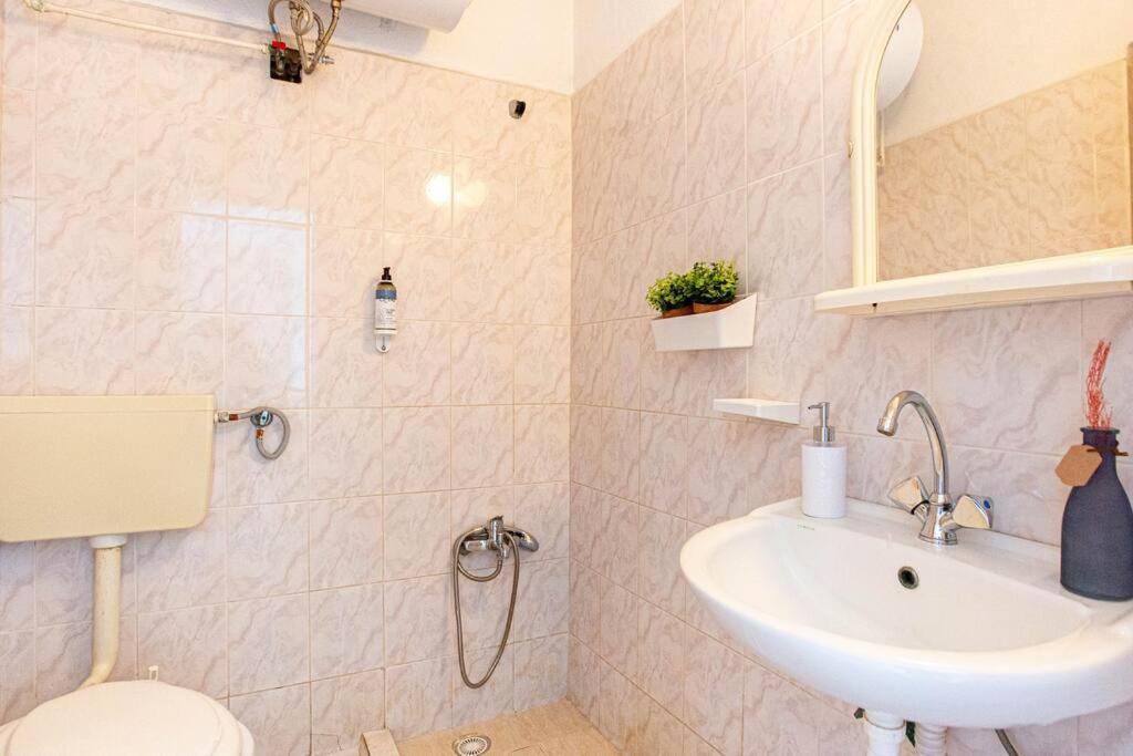 Blue Maraci 2 - Sea View, Kitchen, Beach Access Apartman Himara Kültér fotó