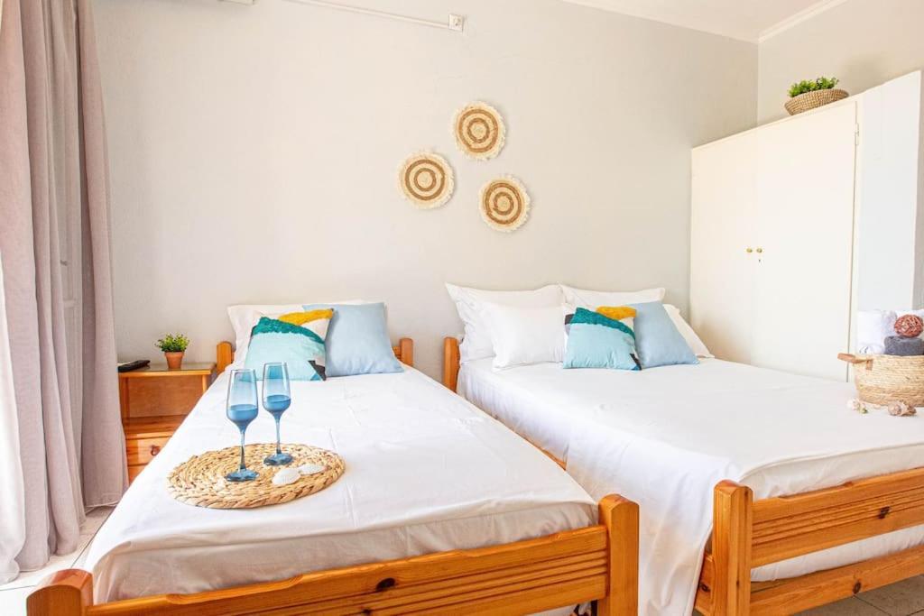 Blue Maraci 2 - Sea View, Kitchen, Beach Access Apartman Himara Kültér fotó